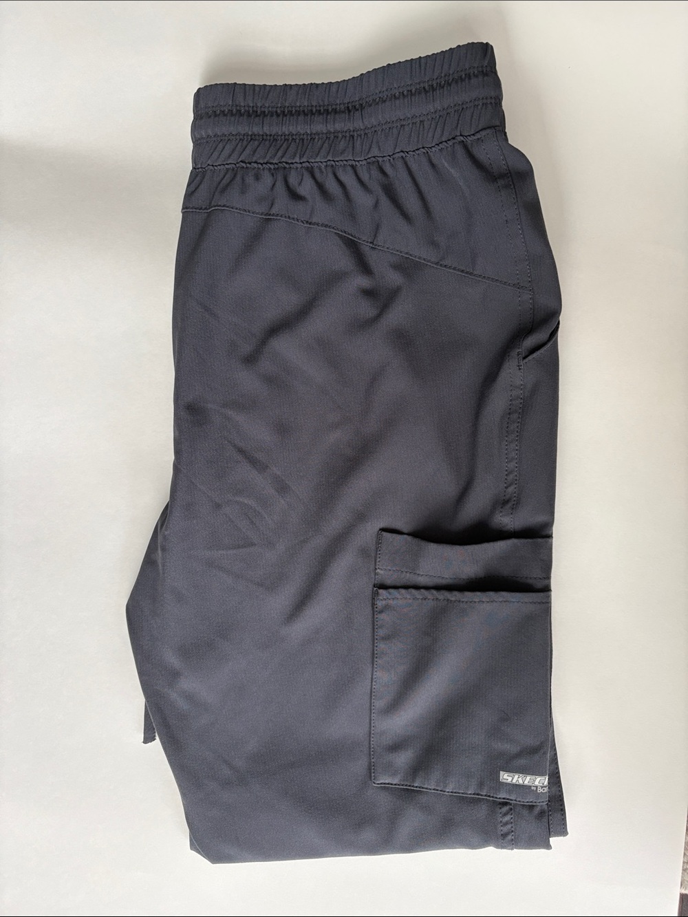 Women’s Skechers Dark Gray Scrub Bottoms with Drawstring